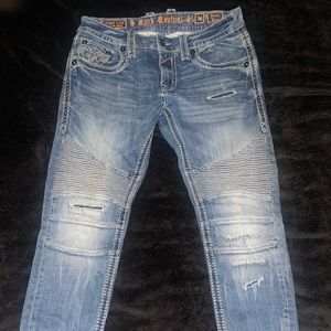 Rock Revival Biker Jeans